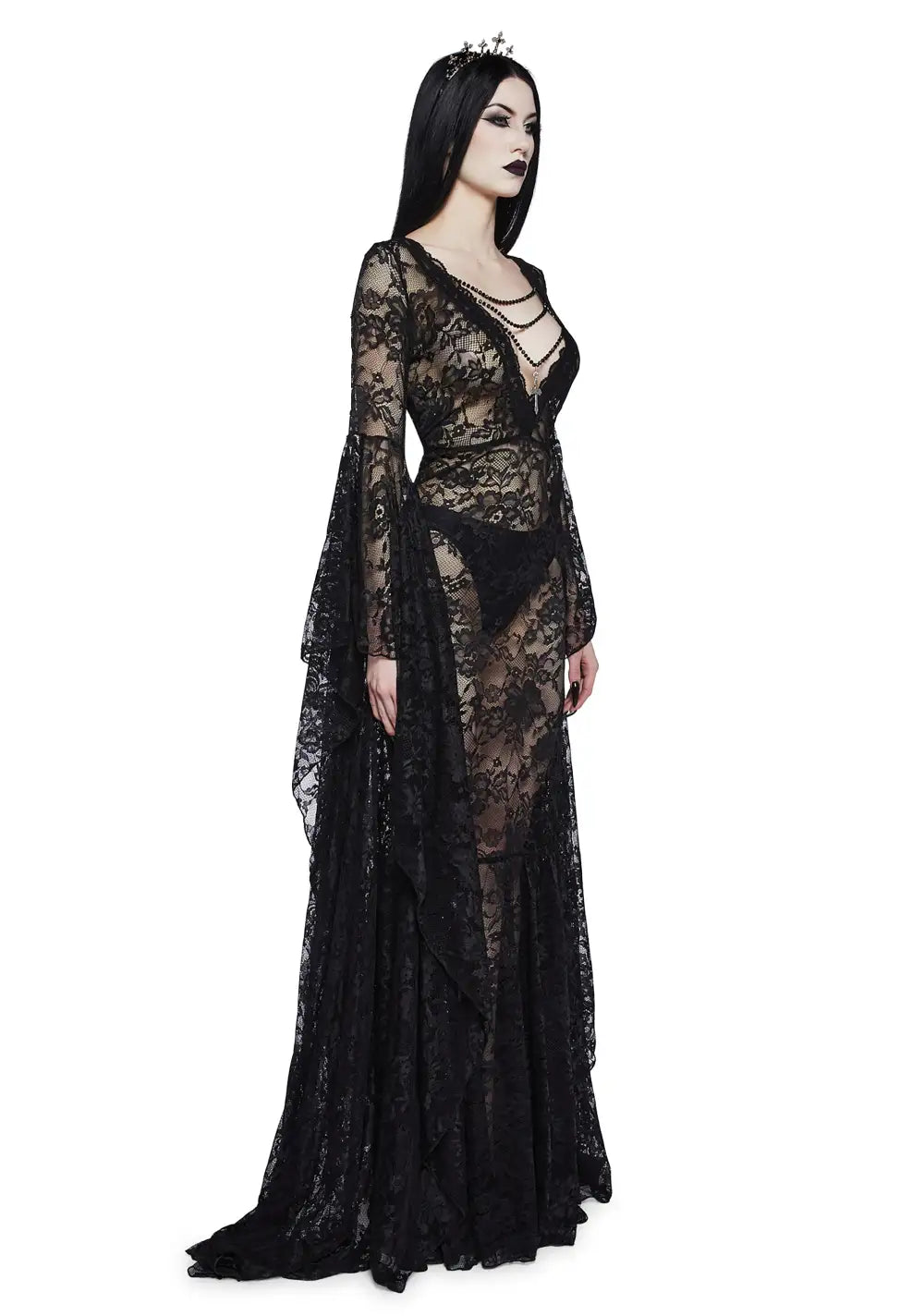 Gothic Grand Affair Maxi Dress