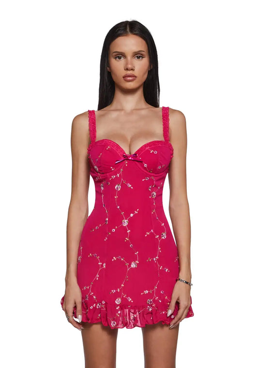 I'm Baby Mini Slip Dress