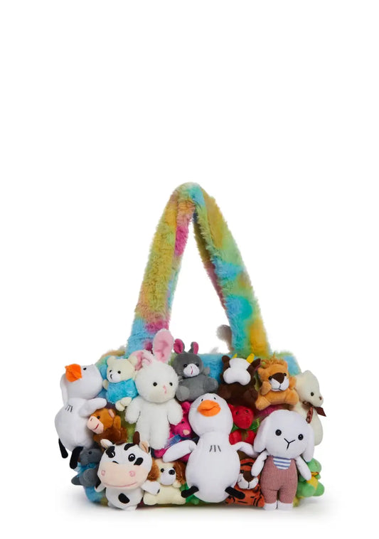 Fun N' Games Plush Tote - Tie Dye