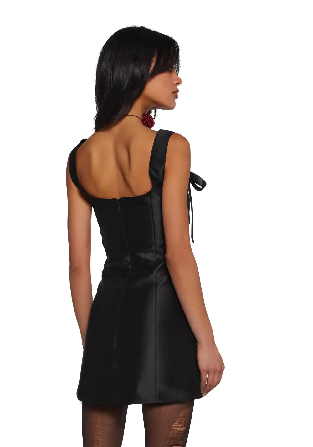 Pixie Stardust Mini Dress - Black