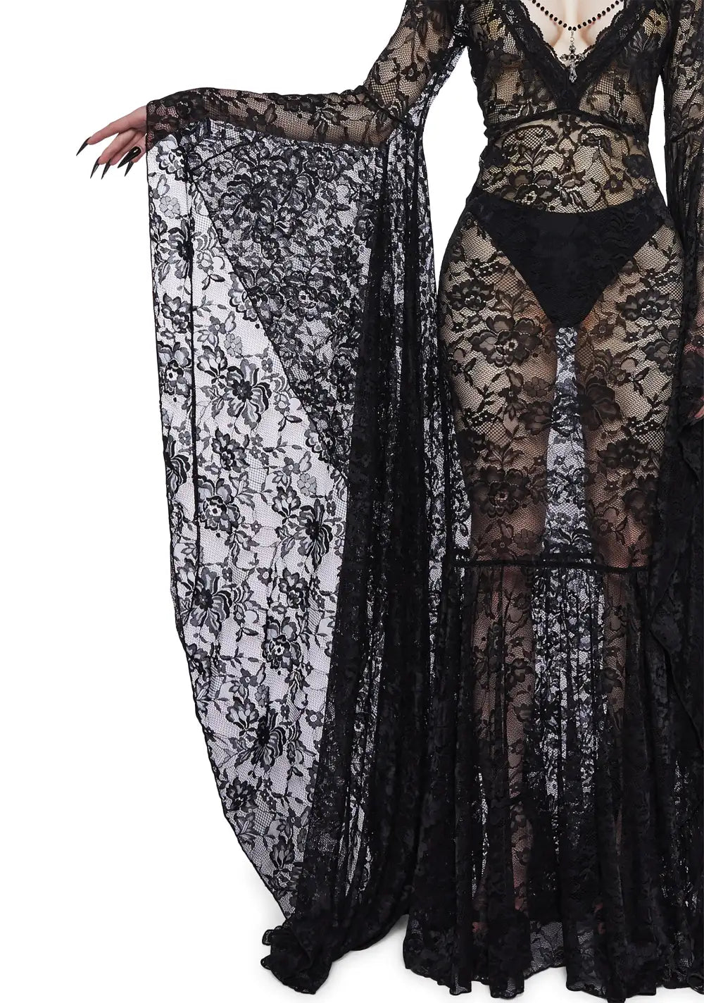 Gothic Grand Affair Maxi Dress