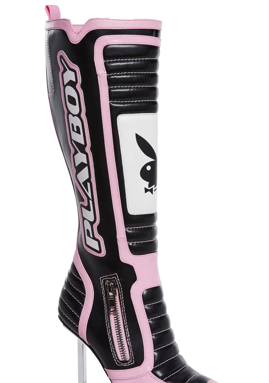 Revved Up Ready Moto Boots