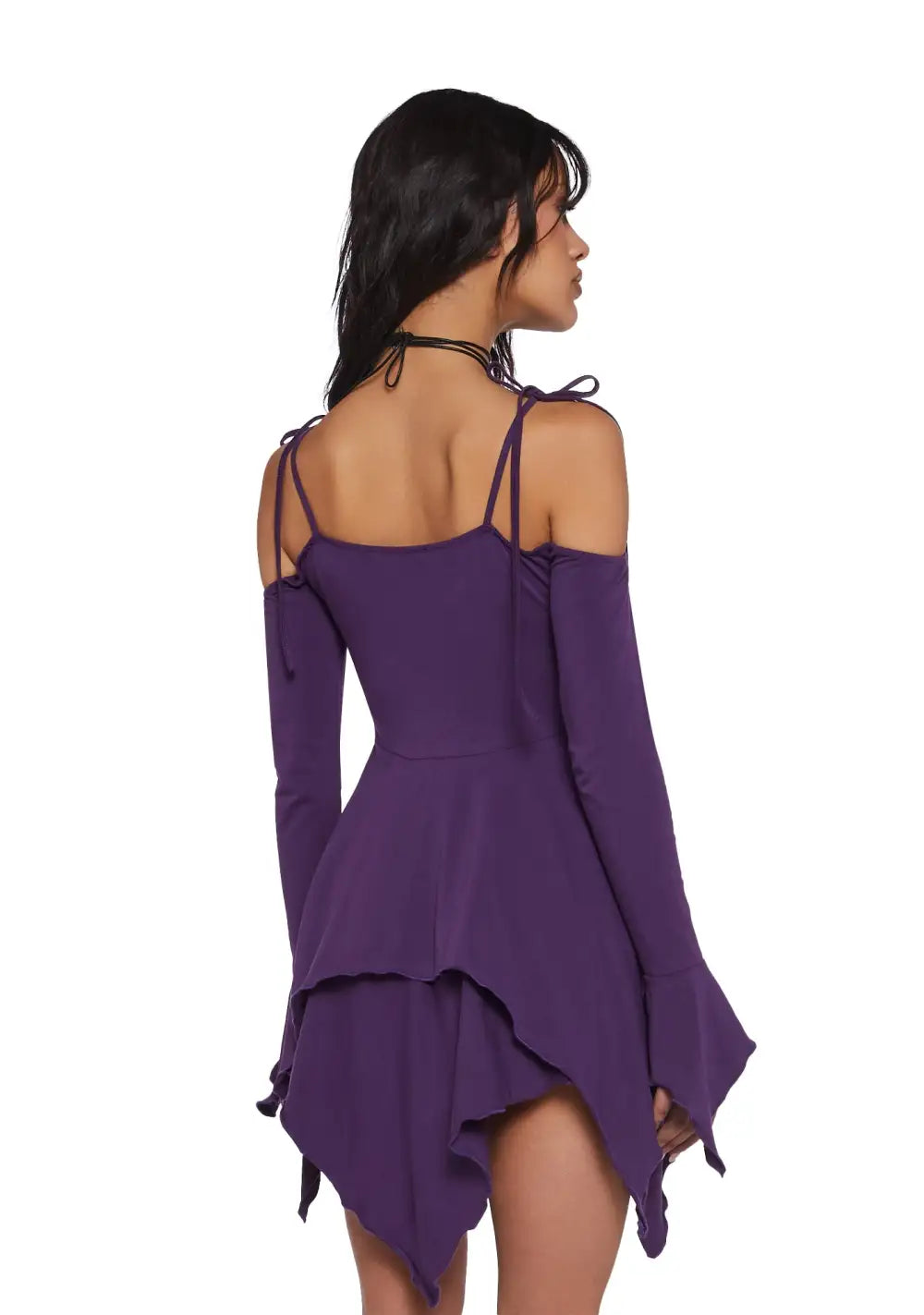 F is For Fairies? Handkerchief Dress - Violet