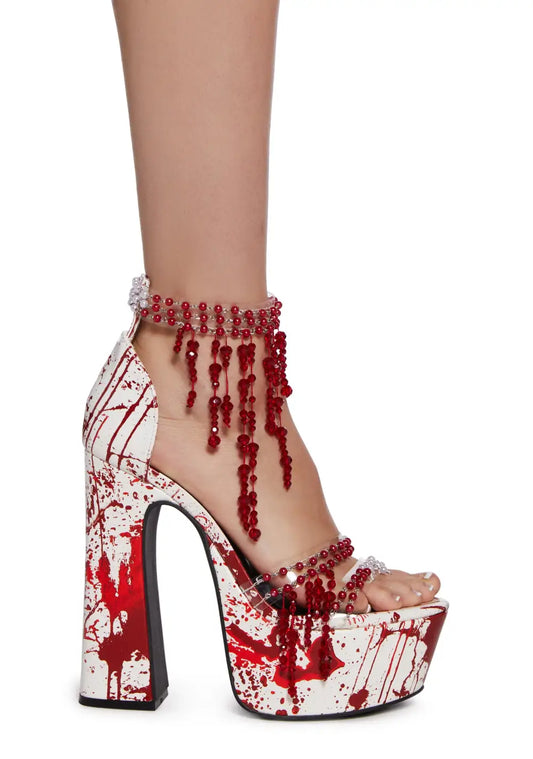 Holy Revelation Platform Heels - Scream Queen