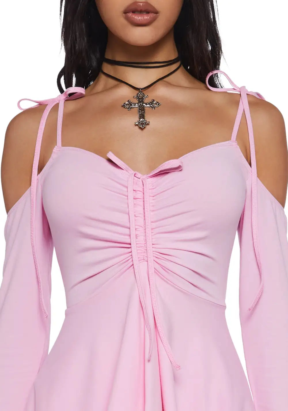 F is For Fairies? Handkerchief Dress - Pink